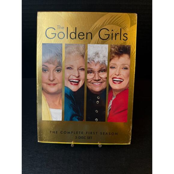 Brand New Sealed The Golden Girls Complete First Season 1 (DVD,2004) 3-Disc Set - Picture 1 of 6
